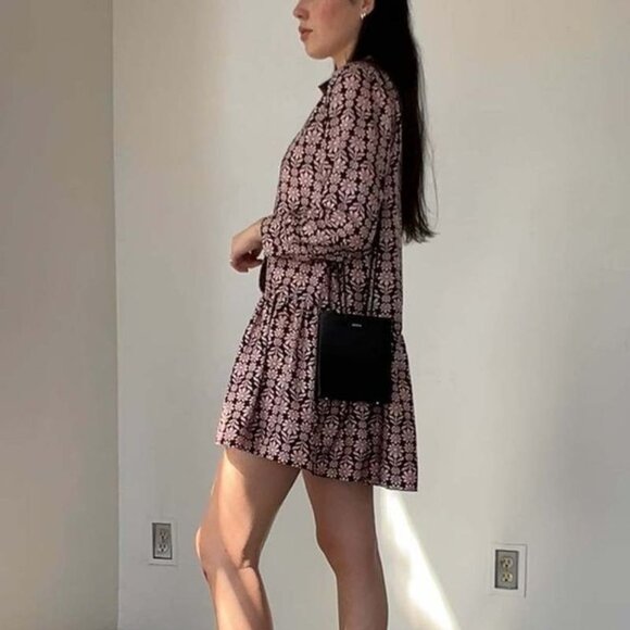 Sandro Chlothilde Drop Waist Silk Dress - Picture 9 of 10